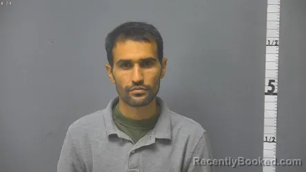 Mugshot of Zakirullah Sadat booked in Augusta County, Virginia on August 20, 2026