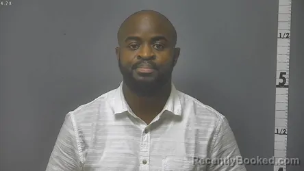 Mugshot of Akem Etchu Ayukakpa booked in Augusta County, Virginia on August 21, 2026