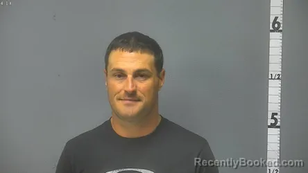 Mugshot of Joshua Shane Muterspaugh booked in Augusta County, Virginia on August 21, 2026