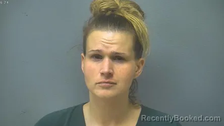 Mugshot of Amanda Lee Cave booked in Augusta County, Virginia on August 26, 2026