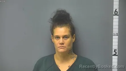 Mugshot of Shelby Lynn Tyler booked in Augusta County, Virginia on August 28, 2026
