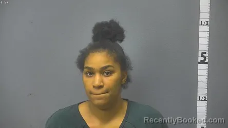 Mugshot of Nyoka Amir Dominique Garland booked in Augusta County, Virginia on September 12, 2026