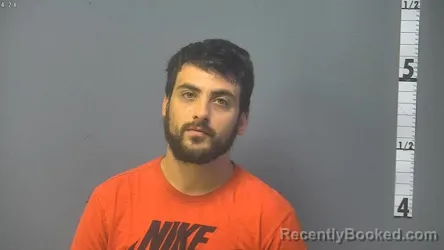 Mugshot of Christopher Dakota Thomas booked in Augusta County, Virginia on September 22, 2026