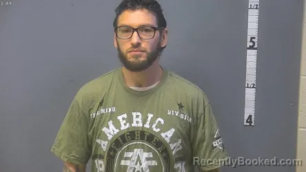 Mugshot of Brandon Scott Lambert booked in Augusta County, Virginia on October 1, 2026