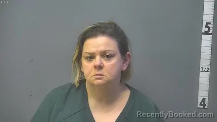Mugshot of Christine Elizabeth Coffey booked in Augusta County, Virginia on October 5, 2026