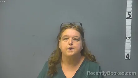Mugshot of Tammy Marie Molina booked in Augusta County, Virginia on October 7, 2026