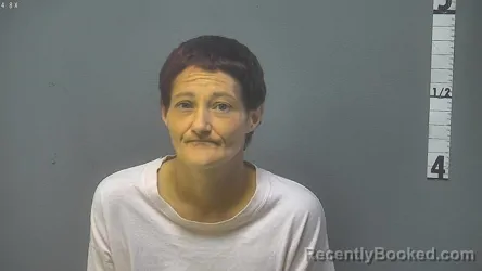 Mugshot of April Catherine Peters booked in Augusta County, Virginia on October 9, 2026