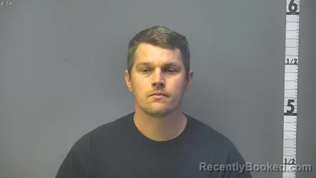 Mugshot of Aaron Neil Brown booked in Augusta County, Virginia on October 14, 2026
