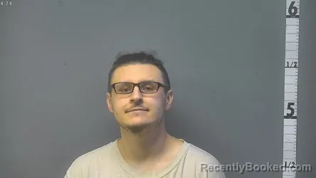 Mugshot of Logan Ian Bathrick booked in Augusta County, Virginia on October 15, 2026