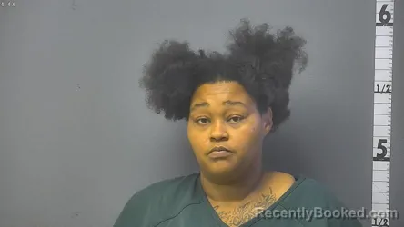 Mugshot of Aletia Perrinee Mcdaniel booked in Augusta County, Virginia on October 22, 2026