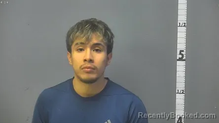 Mugshot of Eric Esau Rivas Martinez booked in Augusta County, Virginia on October 23, 2026