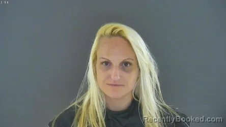 Mugshot of Brittany Leigh-Ann Hancock booked in Bedford County, Virginia on October 7, 2026