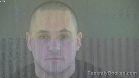 Mugshot of Christian Matthew Mayberry booked in Bedford County, Virginia on August 21, 2026