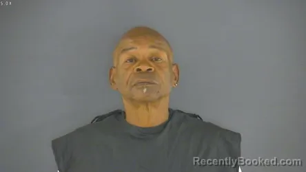 Mugshot of Herman Evans booked in Bedford County, Virginia on September 12, 2026
