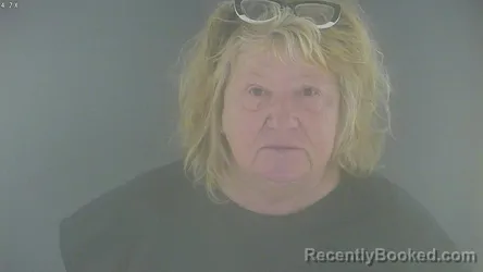 Mugshot of JANE ELIZABETH BURNS booked in Bedford County, Virginia on May 8, 2026