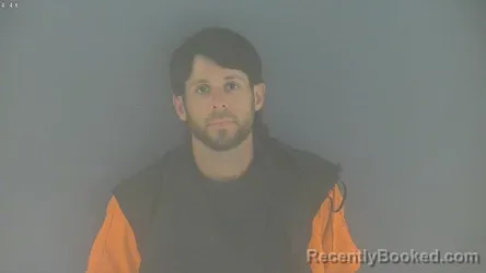 Mugshot of Jared Mitchell Rice booked in Bedford County, Virginia on August 16, 2026