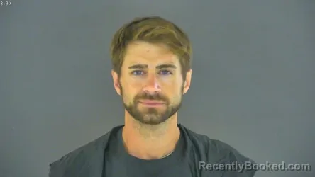 Mugshot of Nicholas Adam Hubbard booked in Bedford County, Virginia on August 30, 2026