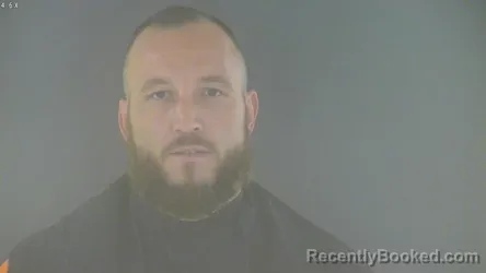 Mugshot of TRAVIS LEE DAVIDSON booked in Bedford County, Virginia on July 15, 2026