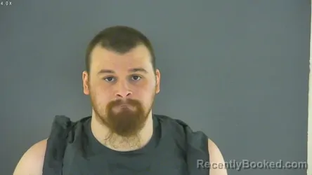 Mugshot of Travis Laughlin booked in Bedford County, Virginia on September 6, 2026