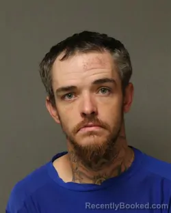 Mugshot of DUSTIN MICHAEL FARMER booked in Bland County, Virginia on April 17, 2026