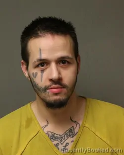 Mugshot of BLADE DONOVAN POWERS booked in Bland County, Virginia on April 22, 2026