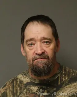 Mugshot of DANNY SHANE WILLIAMS booked in Bland County, Virginia on April 22, 2026