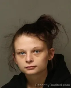 Mugshot of HALEY DANIELLE SHUMATE booked in Bland County, Virginia on May 3, 2026