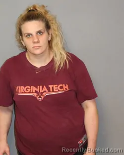 Mugshot of ALEXIS NICHOLE WRIGHT booked in Bland County, Virginia on June 4, 2026