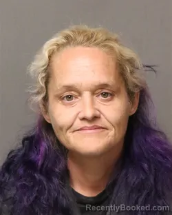 Mugshot of Crystal Ellen Penn booked in Bland County, Virginia on August 23, 2026
