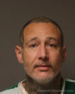 Mugshot of Michael Brandon Hogue booked in Bland County, Virginia on August 26, 2026