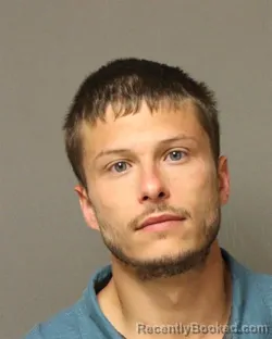 Mugshot of Tyler Joseph Jacoby booked in Bland County, Virginia on August 28, 2026