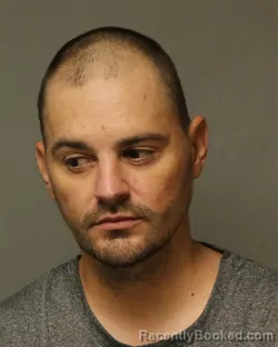 Mugshot of Matthew Raymond Clark booked in Bland County, Virginia on August 31, 2026