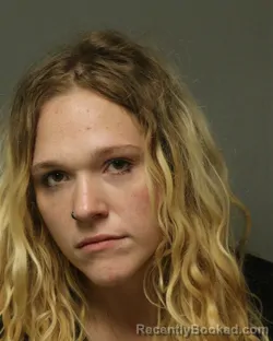 Mugshot of Haley Shae White booked in Bland County, Virginia on September 8, 2026