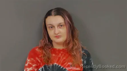 Mugshot of Julia Elizabeth Hostetter