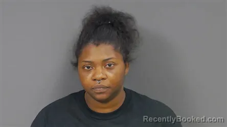 Mugshot of Jameeka Danielle Fuller booked in Botetourt County, Virginia on April 1, 2026