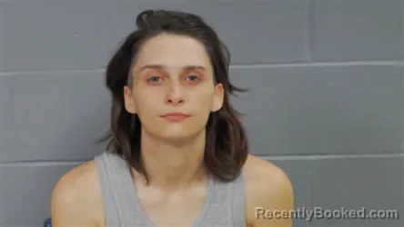 Mugshot of Selena Danielle Hudgins booked in Botetourt County, Virginia on April 22, 2026