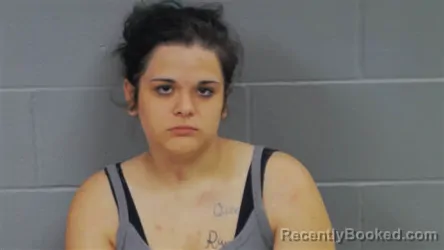 Mugshot of Jasmine Nicole Rickman booked in Botetourt County, Virginia on April 22, 2026