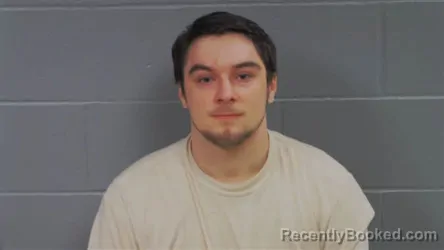 Mugshot of Nickolas Blake Wolfe booked in Botetourt County, Virginia on April 28, 2026