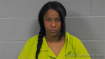 Mugshot of Zenya Shawnese- Deshay Berkley-Wright booked in Botetourt County, Virginia on May 1, 2026
