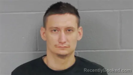 Mugshot of Seth Ronald Sicina booked in Botetourt County, Virginia on May 11, 2026