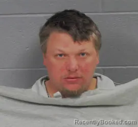 Mugshot of Adam Tyler Blackwell booked in Botetourt County, Virginia on May 18, 2026