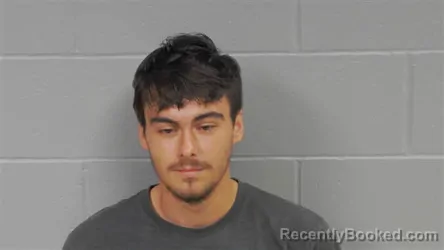 Mugshot of Dylan Izaak Coffey booked in Botetourt County, Virginia on May 24, 2026
