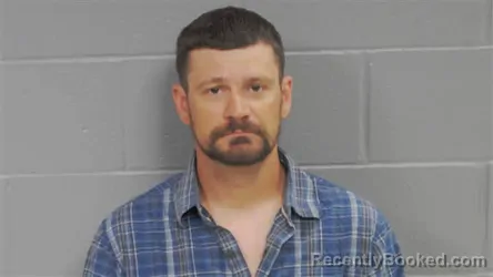 Mugshot of Christopher Brent Adkins booked in Botetourt County, Virginia on June 18, 2026