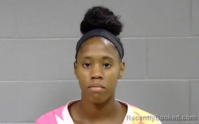 Mugshot of Ny'Qushia Yamari Johnson booked in Botetourt County, Virginia on June 26, 2026