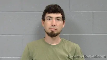 Mugshot of Brandon Phillip Harvey booked in Botetourt County, Virginia on July 6, 2026