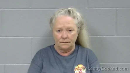 Mugshot of Deborah Sue Brumbaugh booked in Botetourt County, Virginia on July 7, 2026