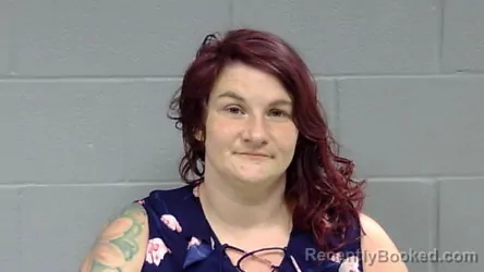 Mugshot of Savannah Lynn Guirreri booked in Botetourt County, Virginia on August 4, 2026