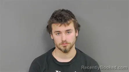 Mugshot of Tripp Bailey Cullop booked in Botetourt County, Virginia on August 6, 2026