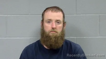 Mugshot of Cotey Roy Owens booked in Botetourt County, Virginia on August 24, 2026
