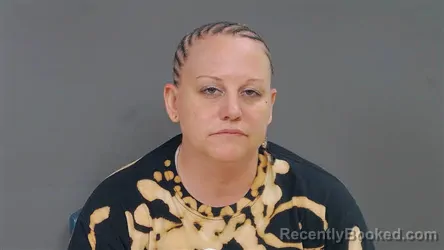 Mugshot of Ashley Kaye Zell booked in Botetourt County, Virginia on September 7, 2026